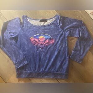 Shyland Cold Shoulder 3 quarter sleeves top | Size Large